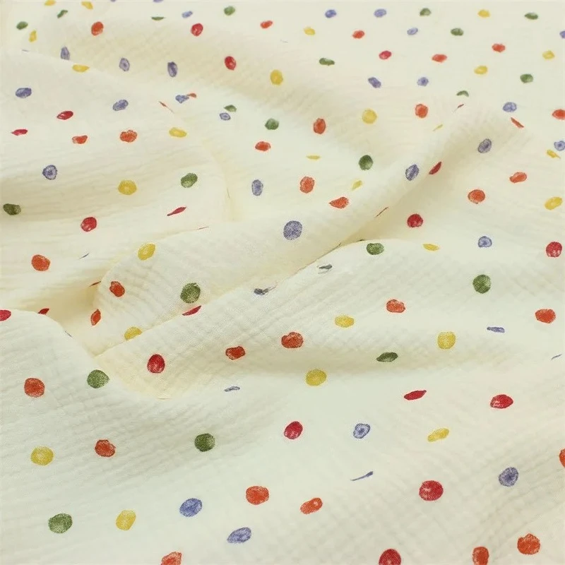 Baby Clothing Fabric - Tkanina z podwójnej gazy o wymiarach