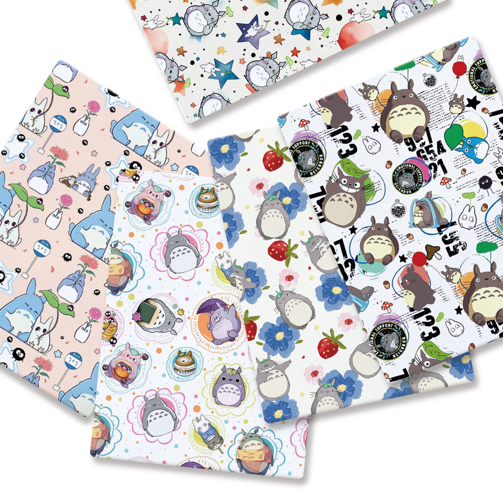 Baby Clothing Fabric - Tkanina kreskówkowa Hot DIY140*50cm ręcznie szycie