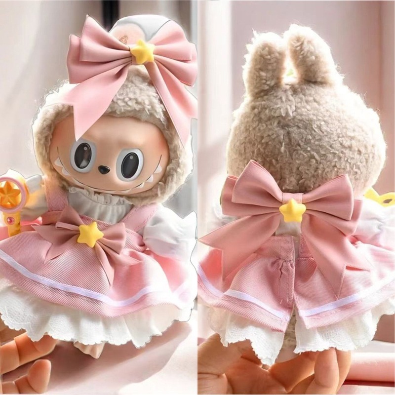 Baby Clothing Japan - 15 17cm Ubranka dla lalki Labubu,
