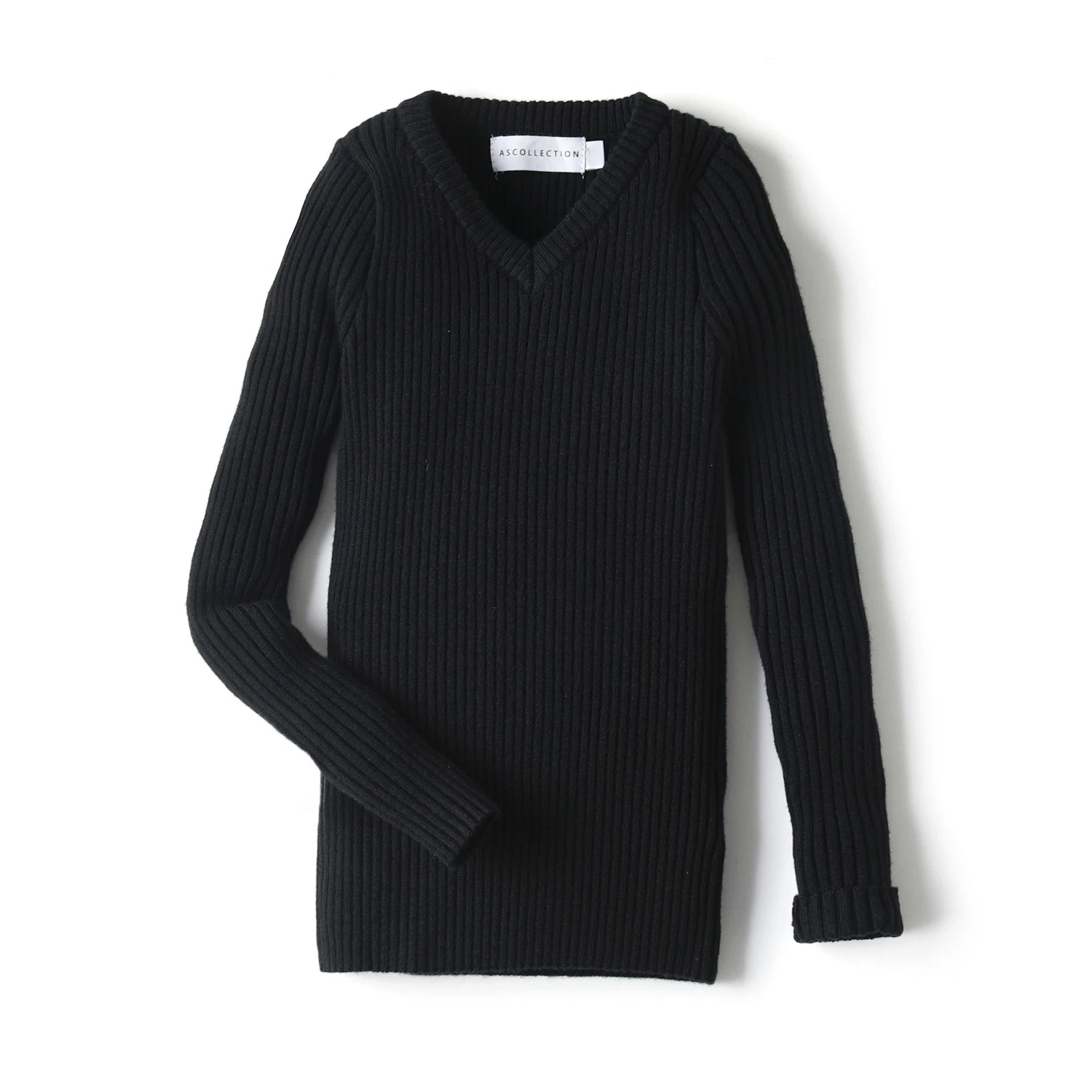 Baby Clothing High Quality - Butikowy sweterek niemowlęcy z dekoltem w
