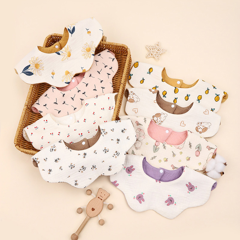 Baby Clothing Fabric - 1 szt. Bawełniany, drukowany, sześciowarstwowy, obrotowy
