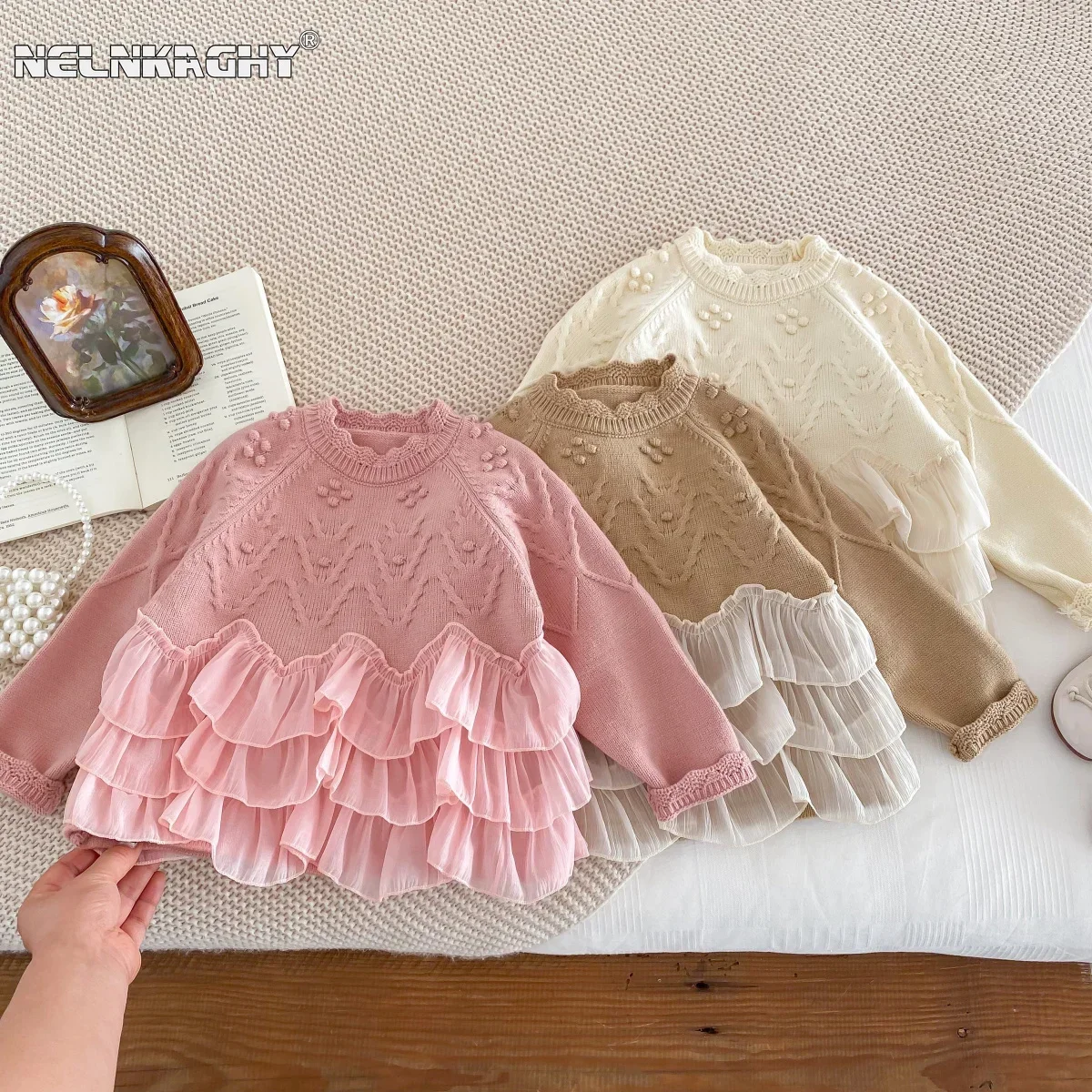 Baby Clothing Japan - 2023 wiosna dzieci dziewczynek modny top