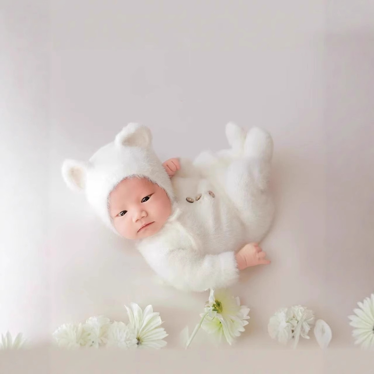 Baby Clothing Jumper - Ubranko dla niemowlaka 0-1 miesiąc, rekwizyty