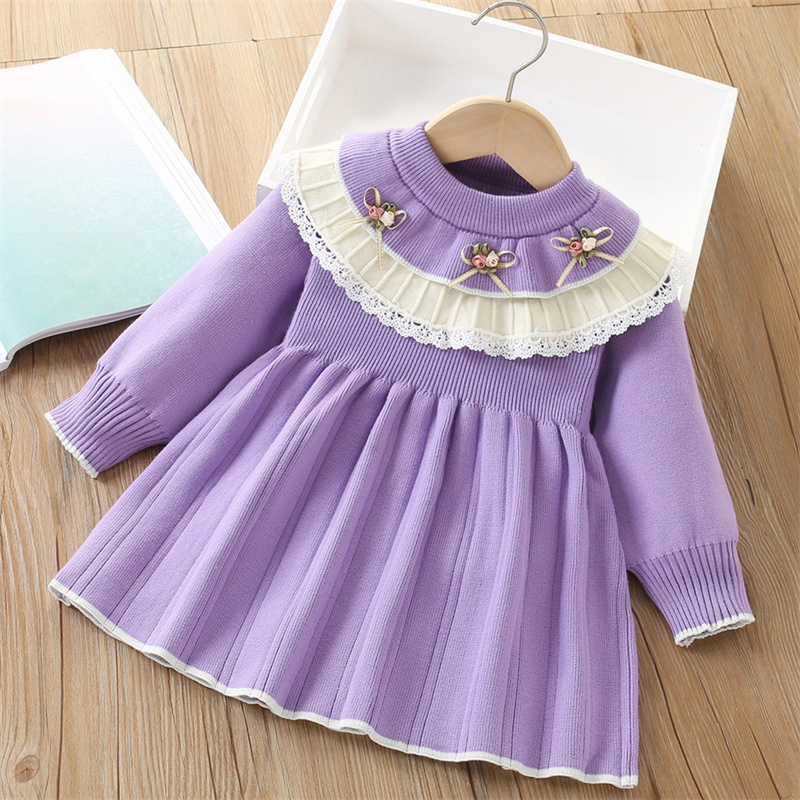 Dziewczęca Sukienka Dzianinowa – Baby Clothing Jumper recenzja i cena