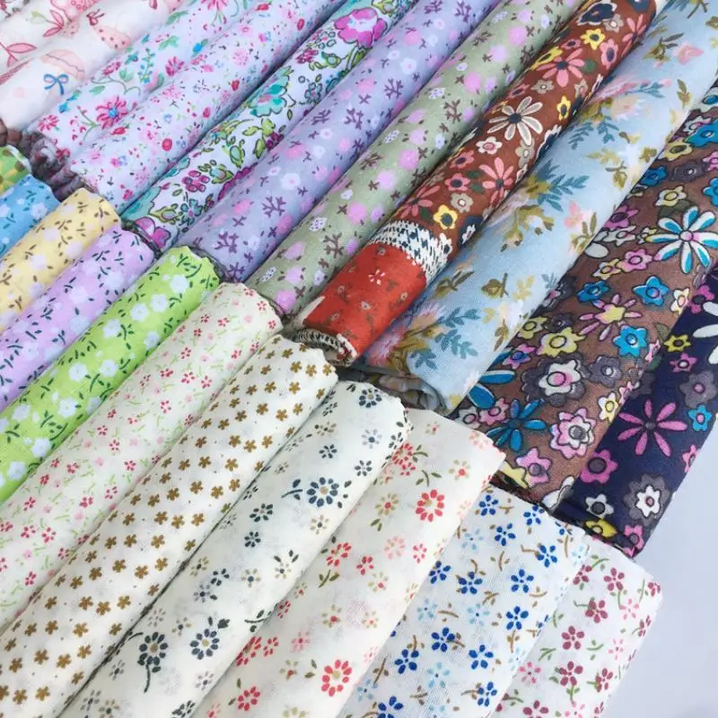 Czysta bawełna z wiejskim kwia – Baby Clothing Fabric recenzja i cena