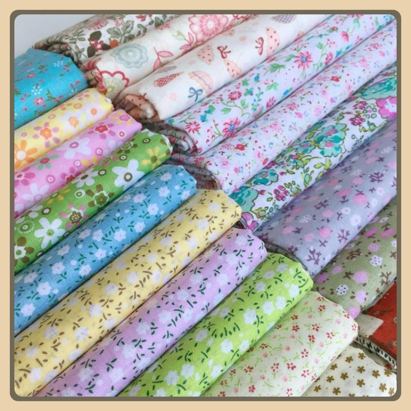 Czysta bawełna z wiejskim kwia – Baby Clothing Fabric recenzja i cena
