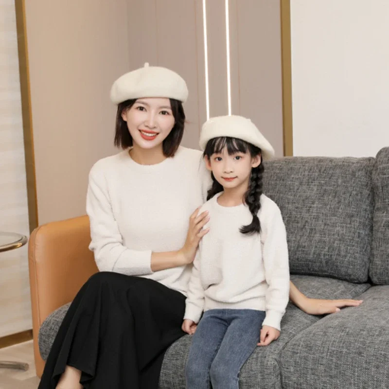 Rodzice i dzieci Swetry z dzia – Baby Clothing Jumper recenzja i cena