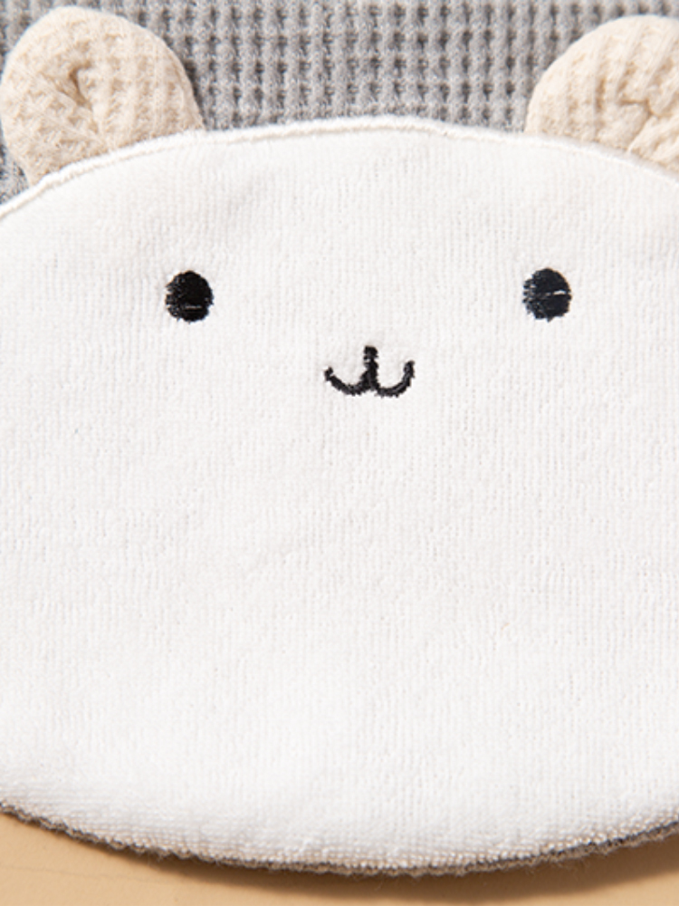 2 sztuki śliniaczek kotek miś  – Baby Clothing Fabric recenzja i cena